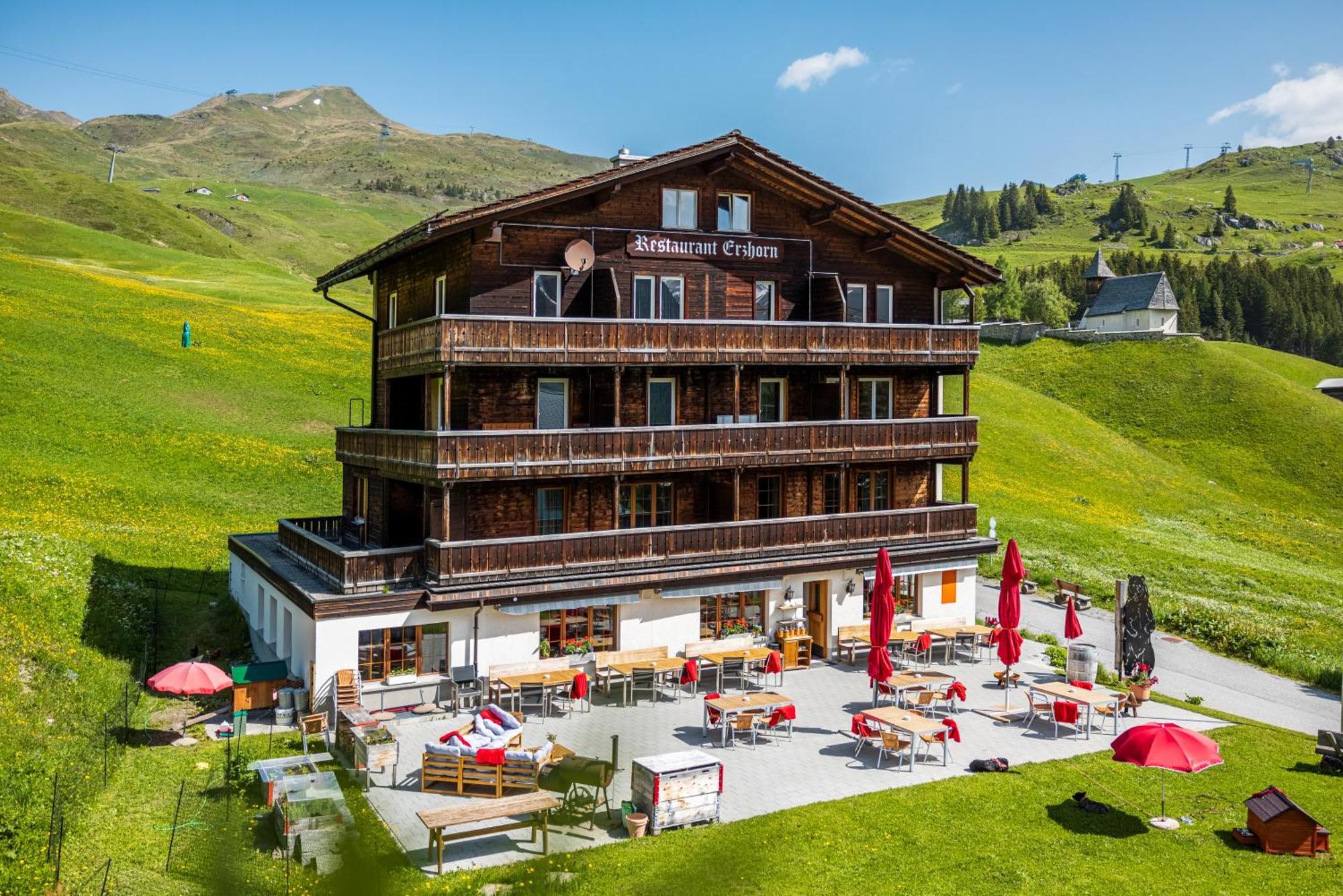 Erzhorn Hotel Arosa Exterior photo